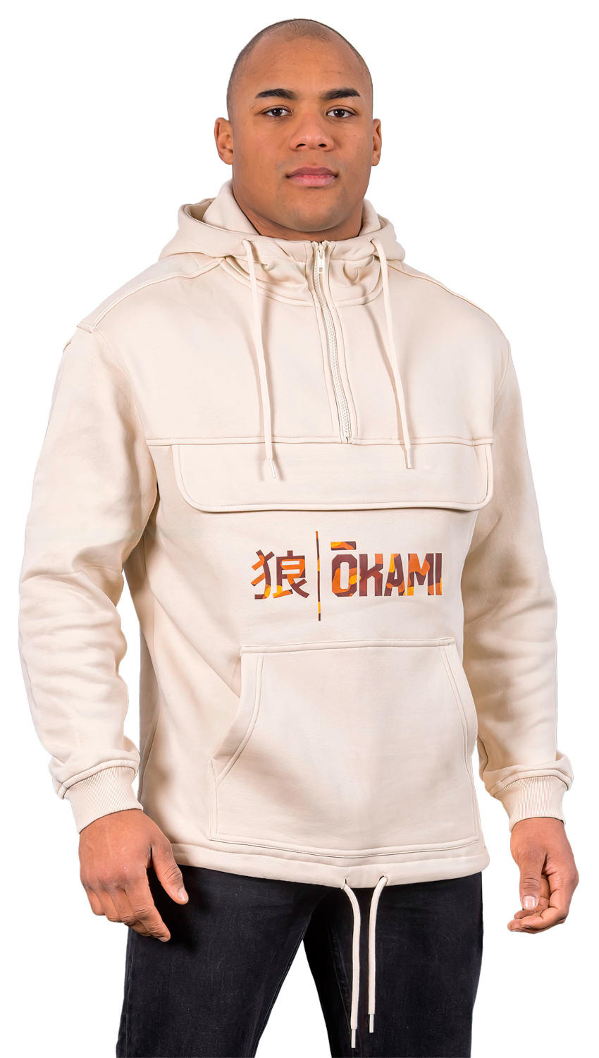 OKAMI Urban Sweat Pull Over Hoody Sand